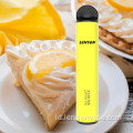 Baterai 650mAh yang disesuaikan 1000PUFFS POD VAPE DISAGA